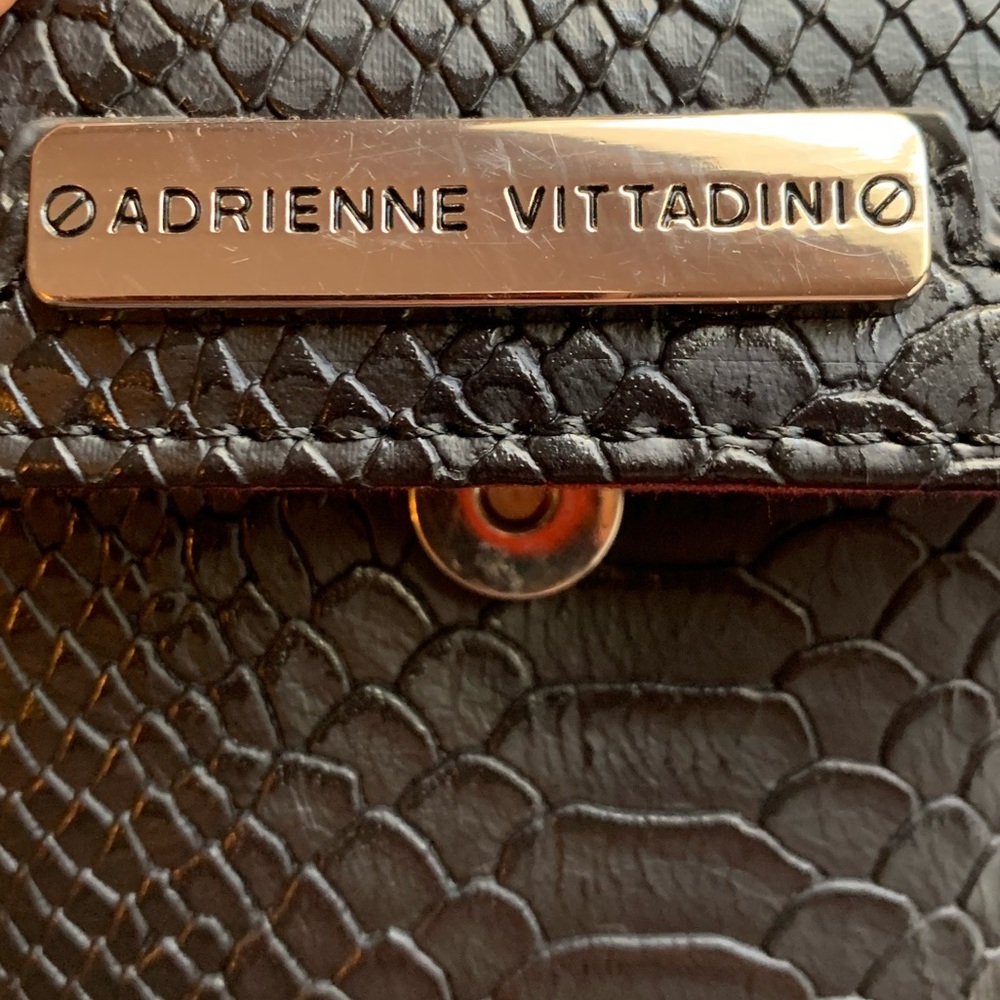 Adrienne vittadini croc bag